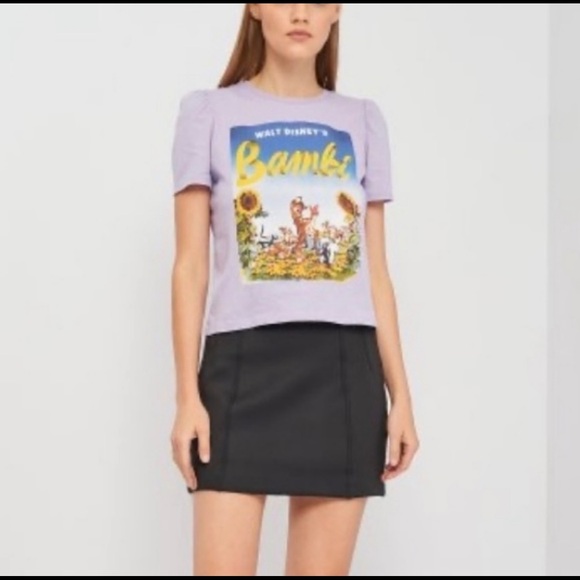 NEW Disney x ZARA Bambi Graphic Shirt - Size Large - Picture 7 of 10